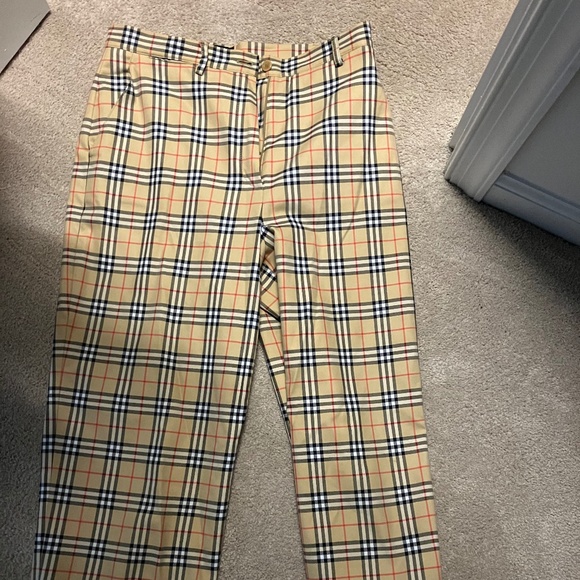 Burberry Pants - Cropped/capri burberry plaid golf pants